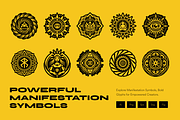 Powerful Manifestation Symbols, a Solid Icon by Creative Stall (Thumbnail 1 of 7)