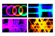 Abstract Backgrounds Graphics Set, a Background Graphic by Finevector (Thumbnail 5 of 14)