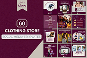 Clothing Store Canva Templates, a Social Media Template by Canvagator (Thumbnail 1 of 3)