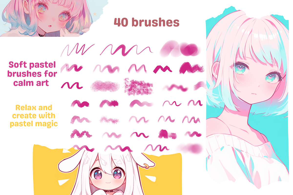 Procreate Soft Brushes, a Brush Add-On by Cozy Brushery (Photo 3 of 9)