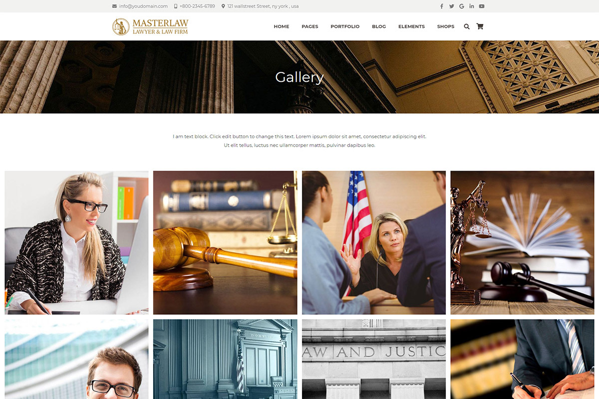 Masterlaw – Lawyers & Law Firm Theme, a WordPress Template by Cherry Wordpress Theme (Photo 7 of 8)