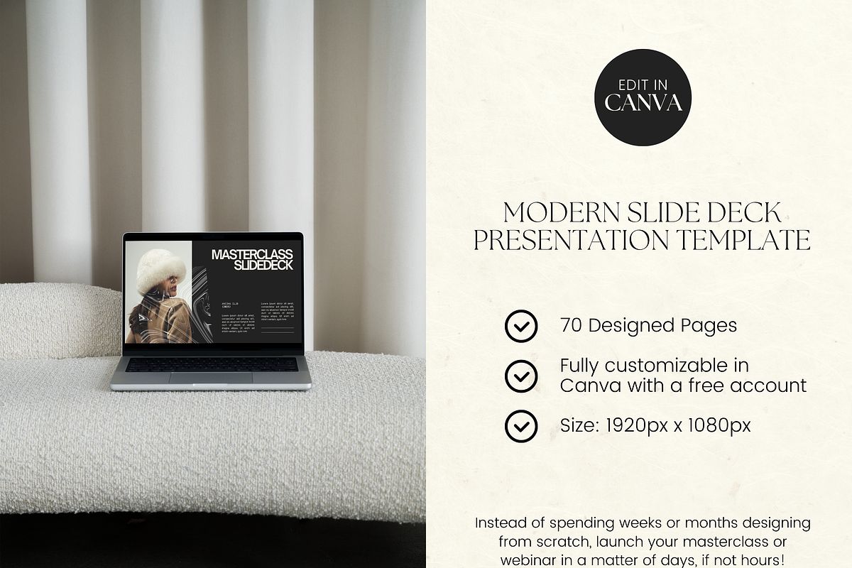 Slide Deck Masterclass Webinar, a Presentation Template by Branding ...