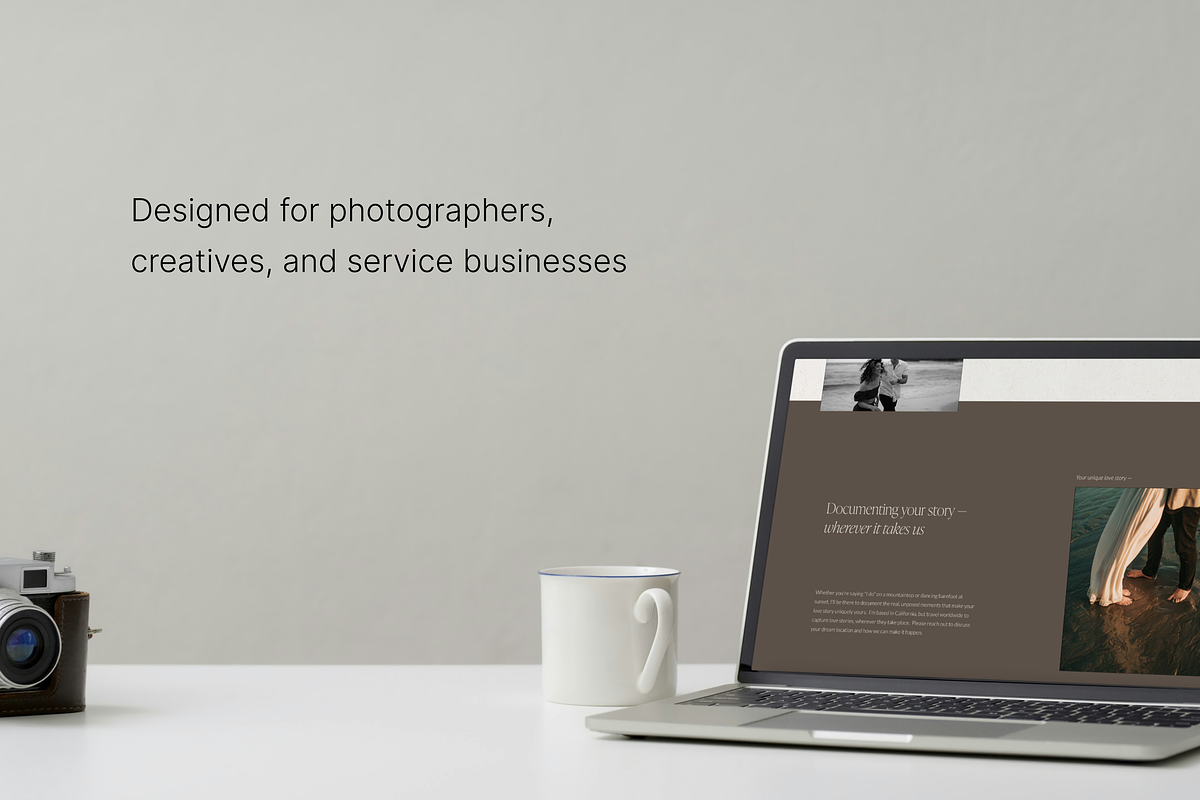 Premium Squarespace Template preview 3