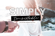 Electric Dreams Font Duo, a Sans Serif Font by Nicky Laatz (Thumbnail 7 of 22)