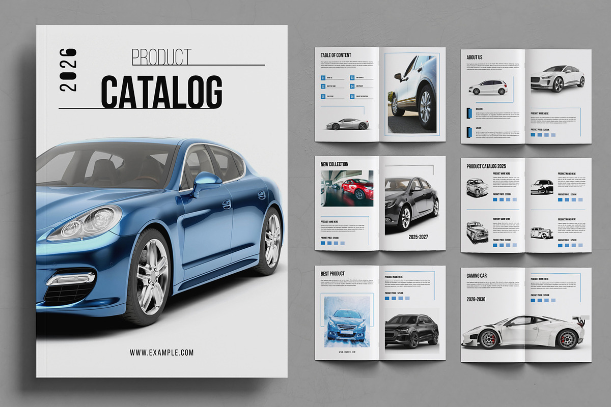 Product Car Catalog, a Brochure Template by ContestDesign (Photo 1 of 3)