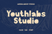 Lintrow - Linocut Style Typeface, a Sans Serif Font by Youthlabs Studio (Thumbnail 15 of 15)