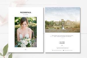 16-Page Wedding Photography Magazine