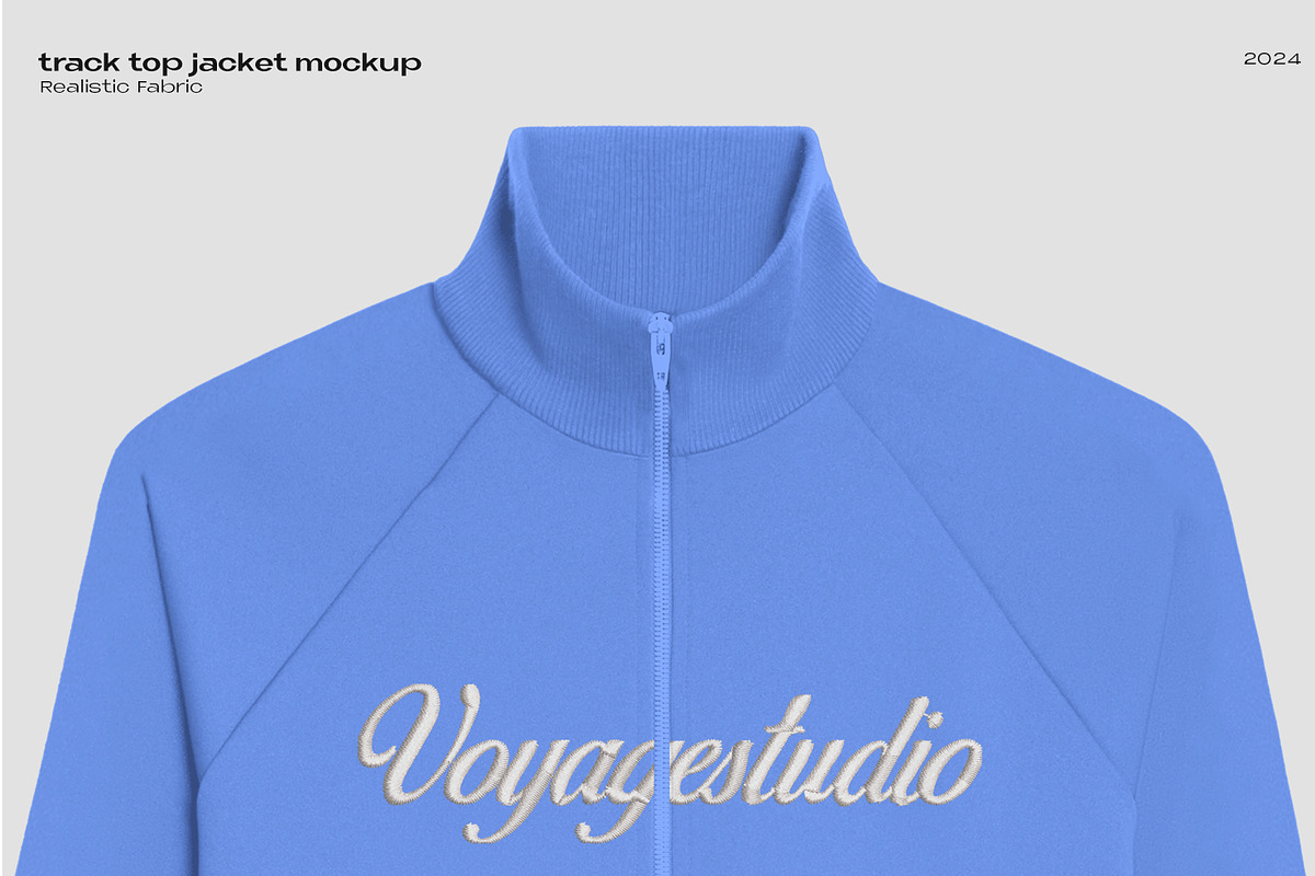 Track top jacket mockup, an Apparel Mockup by Voyage Studio