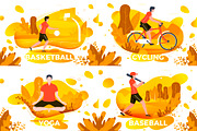 Hot Summer Activities Illustrations, a Healthcare Illustration by Tashal (Thumbnail 3 of 6)
