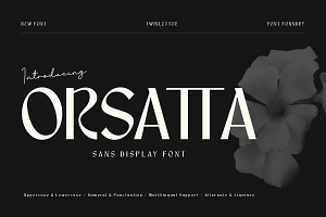 Orsatta - Display Font