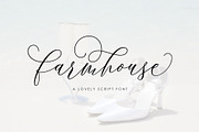 Farmhouse Script, a Script Font by moriztype (Thumbnail 1 of 12)