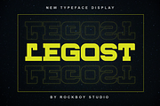 Legost - Logotype Font, a Slab Serif Font by RockboyStd (Thumbnail 1 of 15)