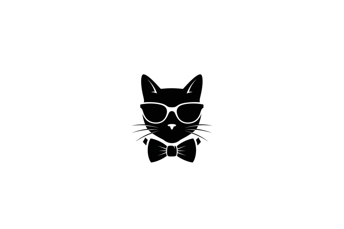 Cool Cat Silhouette Vector Bundle, an Illustration by Designs_River (Photo 40 of 51)
