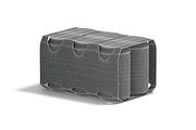 Black Six 330ml Can Pack 3D Model, an Object 3D Model by rebrandy (Thumbnail 8 of 9)
