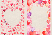 Valentine's day clipart and frames, an Illustration by VeronikaArt (Thumbnail 5 of 7)