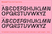 Binocular Sans Font Family, a Sans Serif Font by IRL by Outfit (Thumbnail 6 of 26)