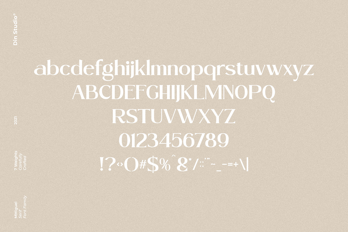Miguel, a Serif Font by din-studio.com (Photo 9 of 11)