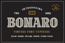 10 Font - Bonaro Font Family