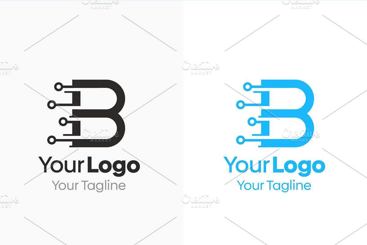 Best Technology Logo Template, a Branding & Logo Template by Grapixy (Photo 3 of 3)