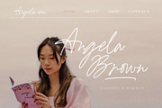 Merry Book - Signature Script, a Script Font by Letterhend Studio (Thumbnail 3 of 9)