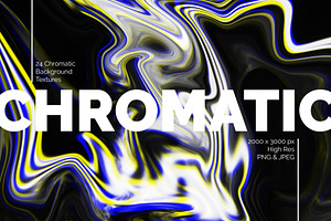 24 Chromatic Backgrounds