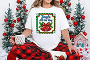 Christmas Bell Frame  PNG, an Illustration by CreationArt (Thumbnail 2 of 4)