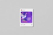 Social Media Instagram Post Mockup, an Advertising Mockup by Graphic Deal (Thumbnail 2 of 15)