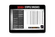 Traditional Tattoo Procreate Brushes, a Brush Add-On by Designbuys (Thumbnail 3 of 6)