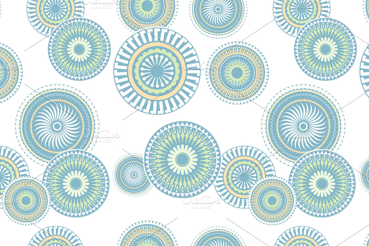 Geometric seamless pattern, a Pattern Graphic by RODINA (Photo 1 of 3)