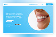 Dentina — Framer Template for Dental, a Landing Page Template by Pixsellz (Thumbnail 1 of 4)