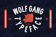 Wolf Gang - Vintage Typeface, a Script Font by Fateh.Lab (Thumbnail 1 of 15)