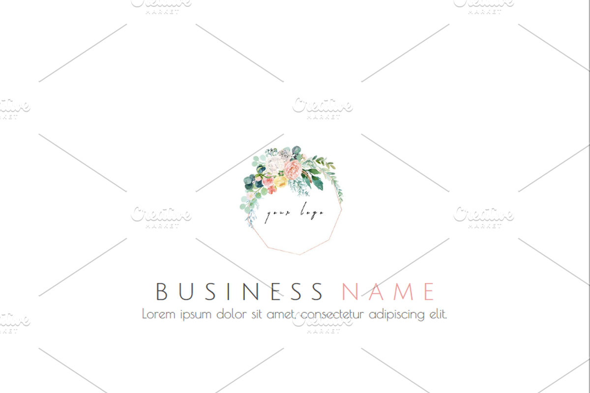 Customizable Mood Board Template, a Templates & Theme by The Social Esthete (Photo 1 of 6)