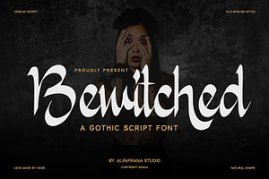 Bewitched - Gothic Script Font