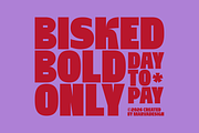 Bisked Font, a Sans Serif Font by Marvadesign (Thumbnail 2 of 11)