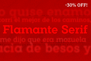 Flamante Serif -8 fonts-, a Slab Serif Font by deFharo (Thumbnail 3 of 6)