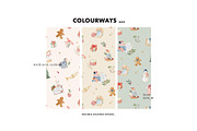Vintage Christmas Nostalgic pattern, a Pattern Graphic by Milatoo (Thumbnail 2 of 4)