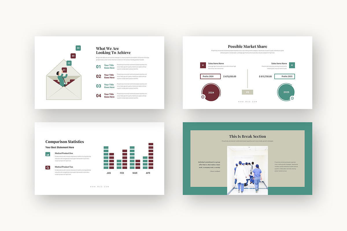 Mao : Medical Biz Plan Google Slides, a Presentation Template by Punkl Camp (Photo 5 of 16)