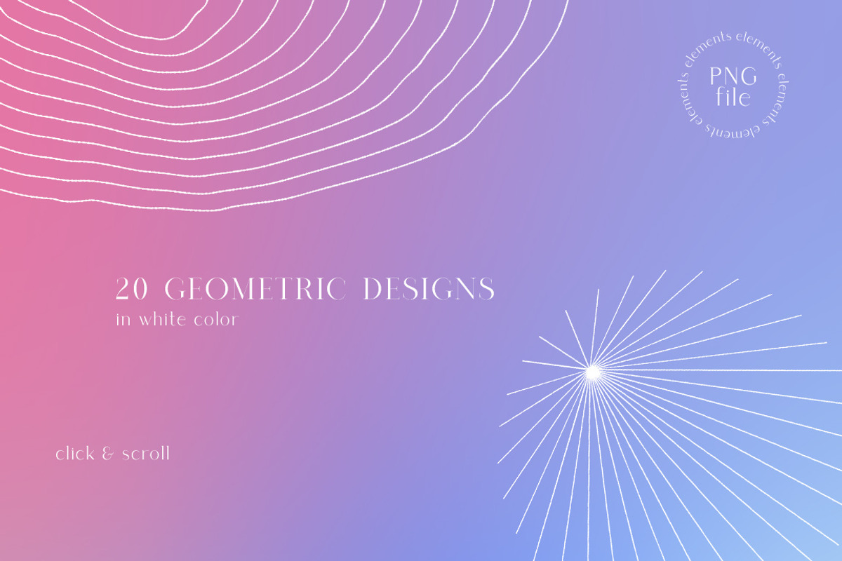 Gradient Textures & Geometry, a Texture Graphic by Alisha Gronska (Photo 7 of 11)