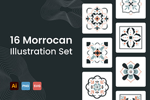 Morrocan Pattern Set
