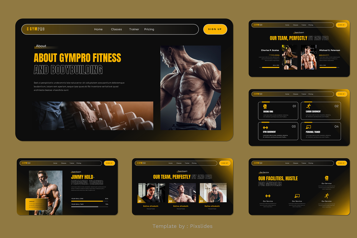 Gym Fitness Keynote, a Presentation Template by Pixslides (Photo 4 of 7)