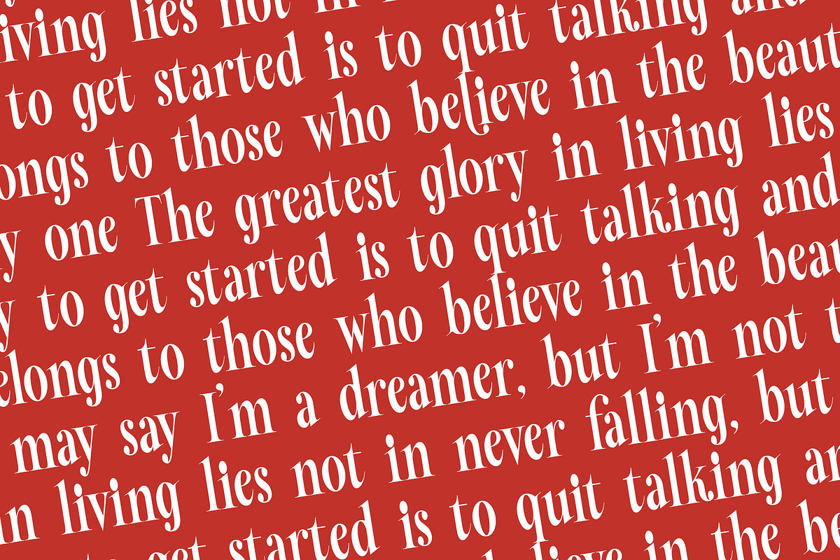 Mafian Tall Serif Display Font, a Serif Font by timelesstype.co (Photo 17 of 20)