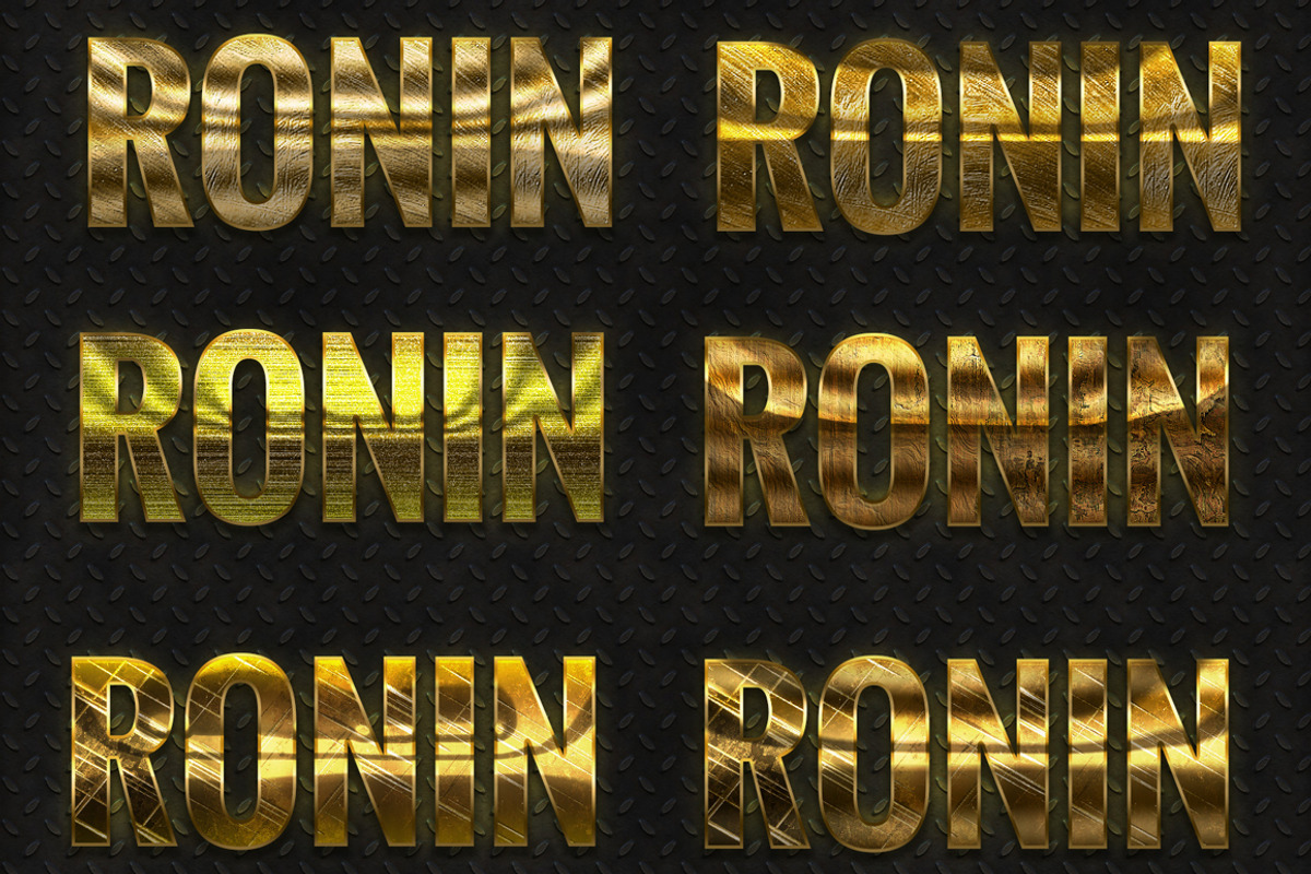36 Premium Gold Style V02, a Layer Style Add-On by yantodesign (Photo 2 of 3)