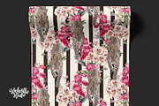 Maximalist Leopard Wallpaper, a Wallpaper Graphic by Bloomart Studio (Thumbnail 3 of 6)
