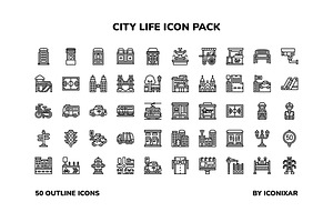 City Life Icon Pack