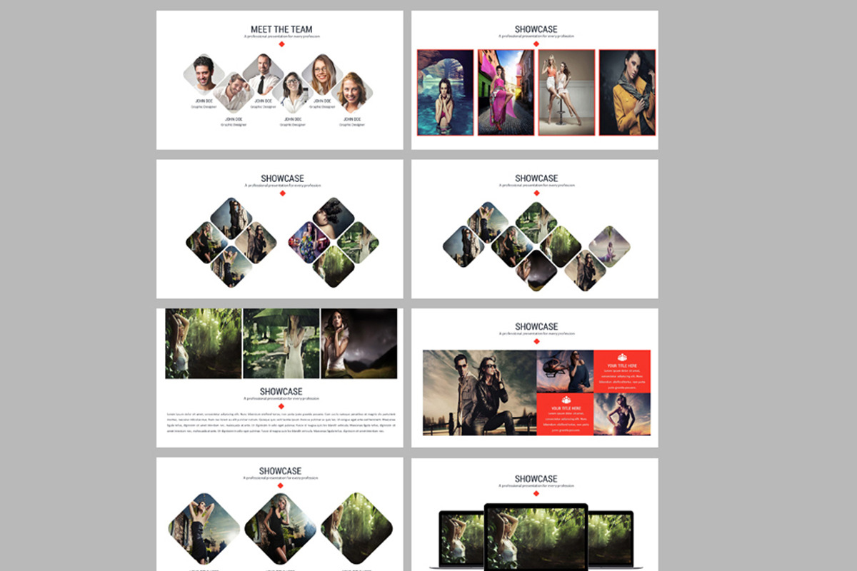 Drop Out Powerpoint Template, a Presentation Template by Creative Slides