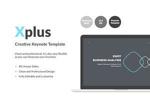 Xplus - Creative Keynote Template