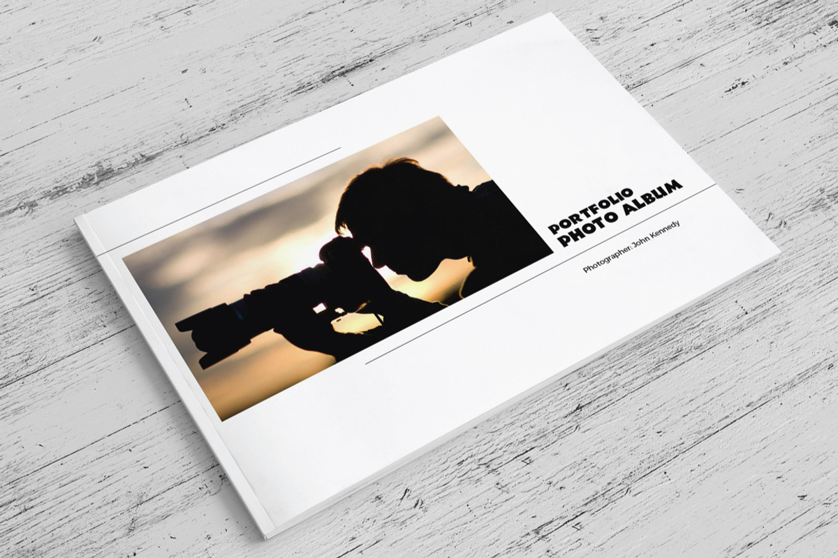 Photo Album Template Bundle, a Brochure Template by voryu (Photo 4 of 11)