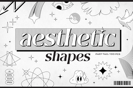 Aesthetic Metamodern Shapes Part 2