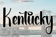 Kentucky, a Handwritten Font by FreshTypeINK (Thumbnail 1 of 7)