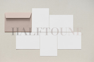 Stationery Mockup Card Set Mockup